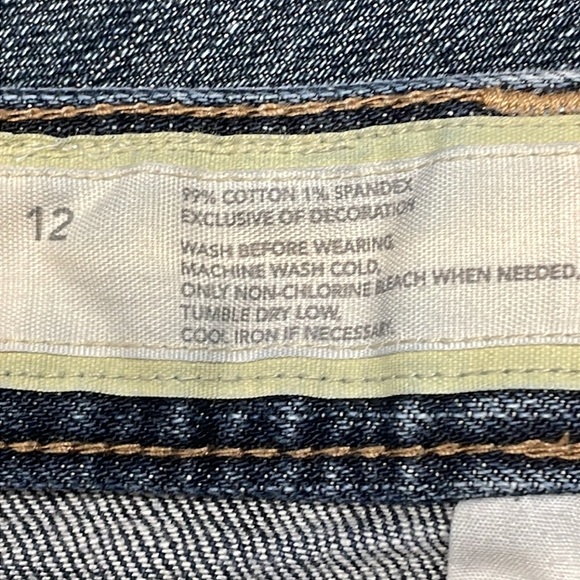 Ann Taylor Loft Straight Fit Denim Jeans 12 - Picture 12 of 16